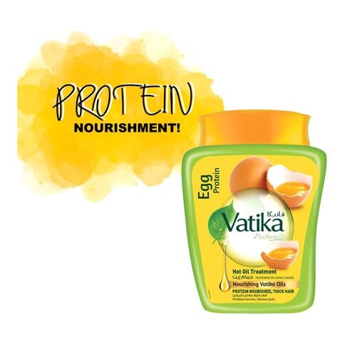 Vatika Naturals Egg Protein Conditioning Hair Mask 500g
