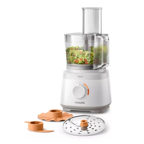 Philips full size food processor 16 function, 700W, HR7310, White