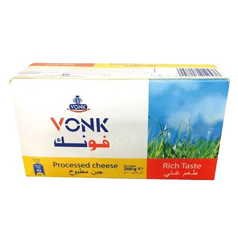 Vonk Cheese Processed Block 200 Gram