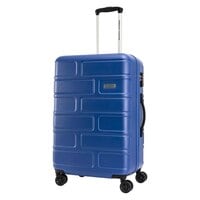 American Tourister Bricklane 4 Wheel Hard Casing Cabin Luggage Trolley Oxford Blue 55cm