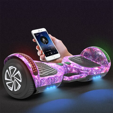 Coolbaby 6.5 Inch Smart Self Balance Power Hoverboard Wheel, Adult Electric Scooters, Hoverboard for Kid, With Bluetooth Speakers And Led Lights Wheels