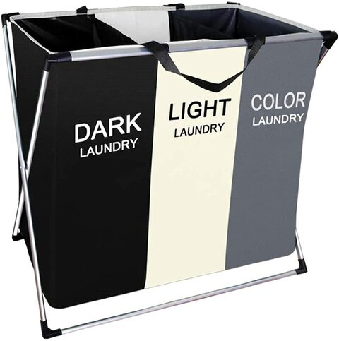 Buy U-Hoome Foldable Laundry Hamper Basket Sorter With Handle And ...