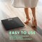 T Electronics Digital Scale for Body Weight up to 200 Kg + New Baby Mode - Essential for Weight Loss - Black