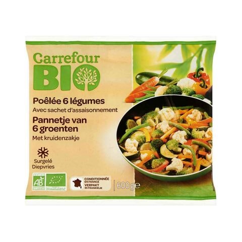 Carrefour Bio Fried Vegetable Mix 600g