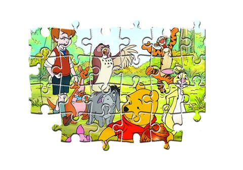 Buy Clementoni Puzzle Winnie The Pooh 2X20pcs Online Shop Toys