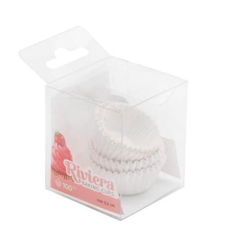 Riviera Cup Cake Molds 5.5 Cm 100 Pieces
