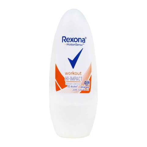 Rexona MotionSense Anti-Perspirant Workout Roll-On Deodorant Clear 50ml