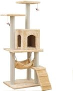 Buy Generic Cat Climbing Tree Tower Condo Scratcher Furniture Kitten House Hammock With Scratching Post And Toys For Cats Kittens Playhouse in UAE