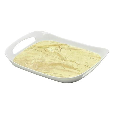 RK COMFORT TRAY SMALL BEIGE STATIC GOLD, DWT1024BEG, 12.25&quot; x 9&quot;