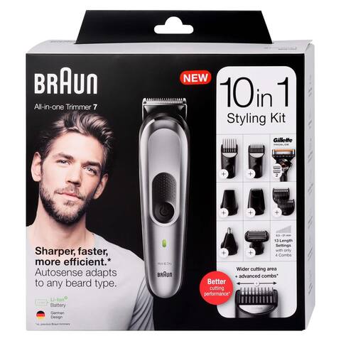 Buy Braun MGK7320 All-in-one trimmer - Black Online - Shop Beauty &  Personal Care on Carrefour Egypt