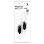 Buy Docrafts Xc268 0 Xcut Soft Grip Precision Tweezers Duo Pack in UAE