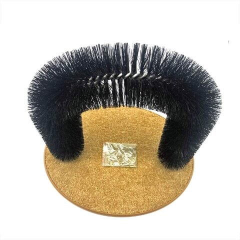 اشتري Generic S-Plus Cat Scratcher Grooming Arch Self Groomer And Massager With Catnip Perfect For Playing And Scratching Durable Construction في الامارات