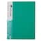 Atlas A4 Clear Book File with 60 Pockets Green