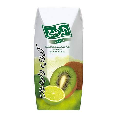 Buy Alrabie Kiwi  Lime Premium Drink 200ml  18 in Saudi Arabia