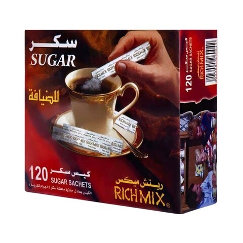 Rich Mix White Sugar - 120 Sachets