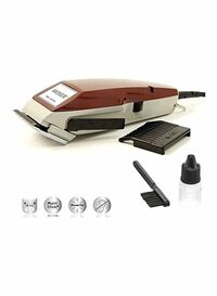 Moser Classic 1400 Professional Hair Clipper Maroon/White