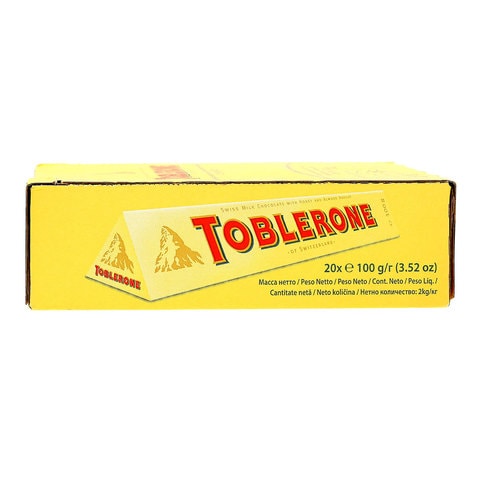 Toblerone Chocolate 100g Pack of 20