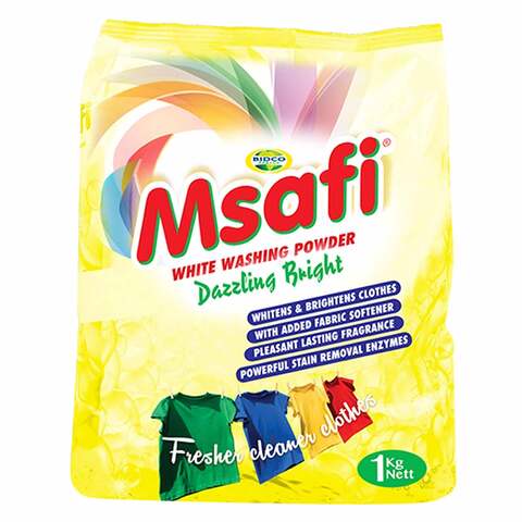 Msafi Detergent Dazzling Bright1Kg