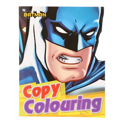 DC Batman Copy Colouring Book