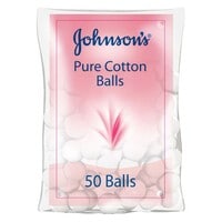 Johnson&#39;s Baby Pure Cotton Balls 50 Balls