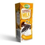 Buy Lamar Cookies  Cream Flavored Milk - 200 ml in Egypt