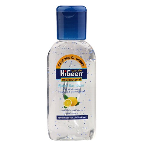 Higeen Antibacterial Lemon Hand Sanitizer 50 ml