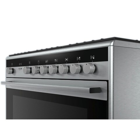 Siemens Gas Cooker HG73G8357M Silver/Black 90x60cm