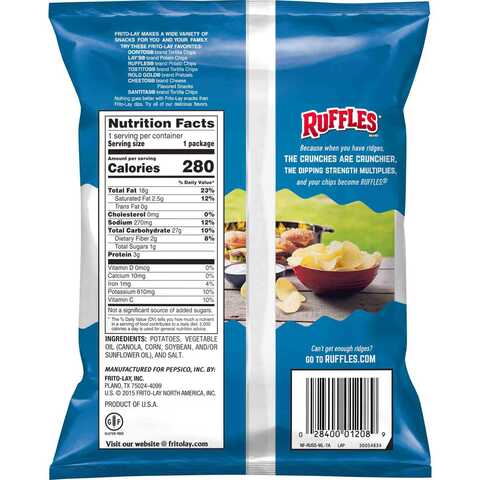 Ruffles Original Chips 49.6g
