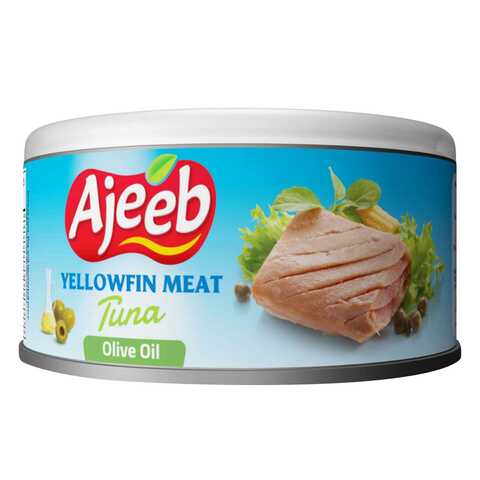 Ajeeb Yellowfin Meat Tuna In Olive Oil 170g