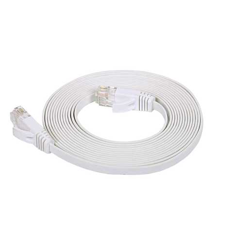 First1 RJ45 CAT 6 Patch Cable 5m White
