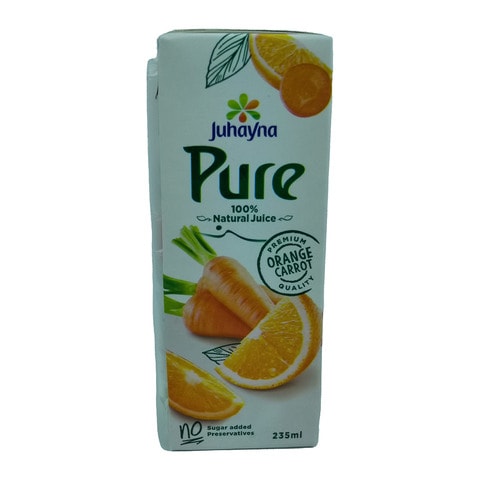 جهينة بيور عصير برتقال بالجزر - 235 مل