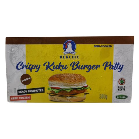 Kenchic Crispy Kuku Burger Patty 500g