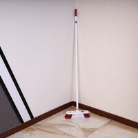 Royalford Indoor Sweeping Broom, Rf2369-Fb - Indoor/Outdoor Floor Scrub Brush Stiff Bristles, Long Handle Deck Brush For Cleaning Bathroom, Shower Wall, Patio, Garage
