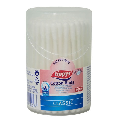Tippys Cotton Counts Classic Pack of 100