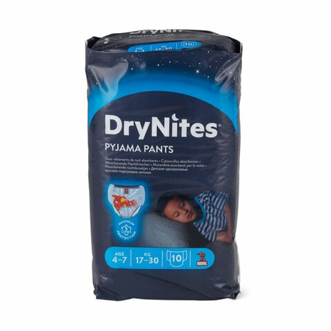 Huggies Drynites Pyjama Pants 4-7 Years 17-30kg 16 Count