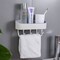 Bathroom Shelf Holders With Hook ; stylish design, multi use - Assorted
