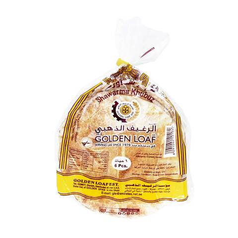 Golden Loaf Shawarma Bread 6 PCS
