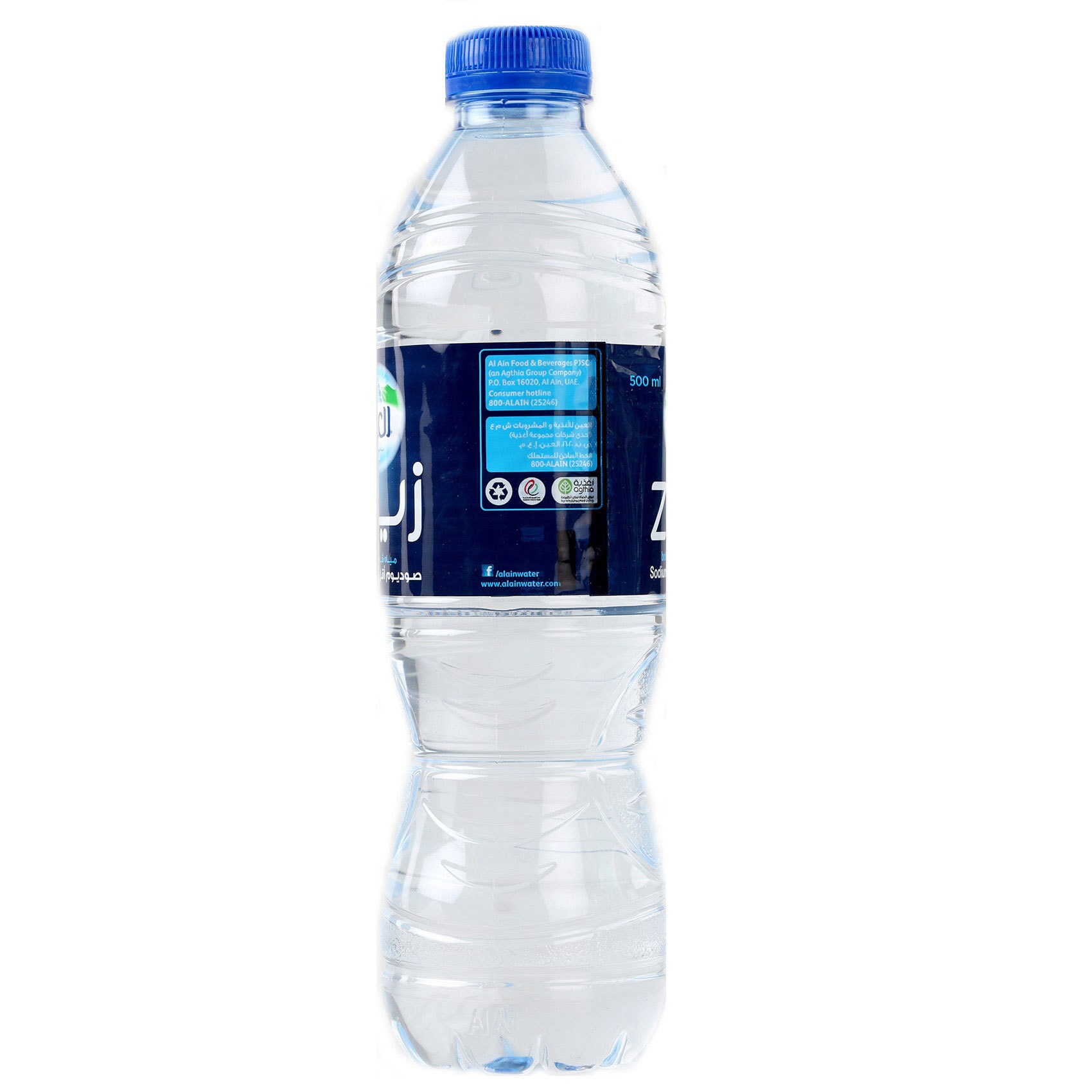 Buy Al Ain Zero Water 500ml Online - Shop Beverages On Carrefour Uae