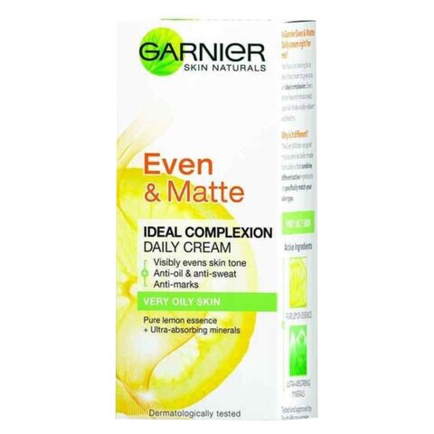 Garnier cream deals for oily skin