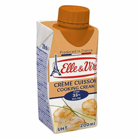 Elle And Vire UHT Cuisson Cooking Cream 200ml