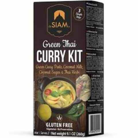 De Siam Thai Meal Kit Green Curry 260g