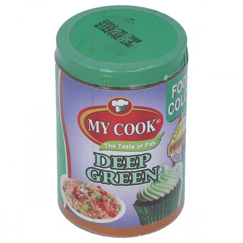 My Cook Deep Green Food Color 85 gr