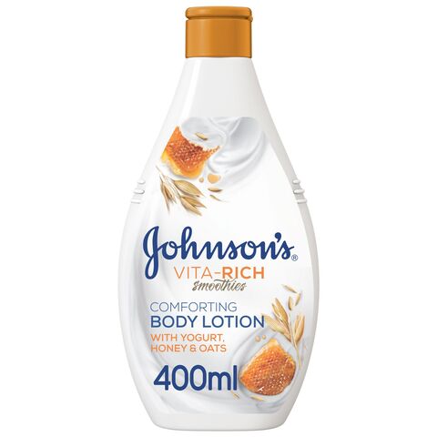 Johnson&#39;s Body Lotion Vita-Rich Smoothies Comforting White 400ml
