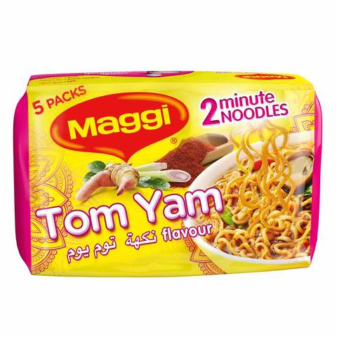 Nestle Maggi Tom Yam Noodles 80g Pack of 5