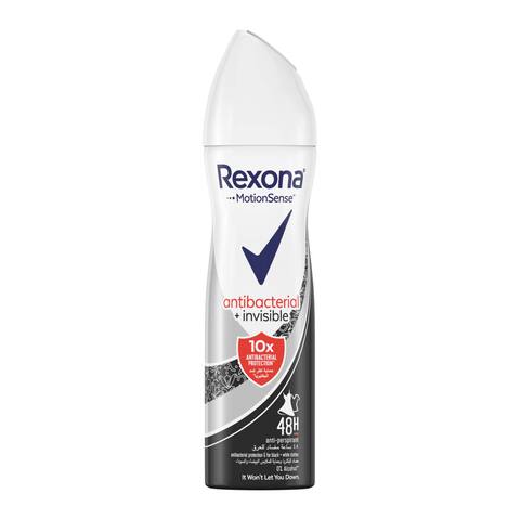 Buy Rexona Antibacterial Invisible Antiperspirant Deodorant for Women ...
