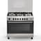 Bompani Free standing 90x60 Cm Gas Cooker with 5 burners  Stainless Steel Finish 90GG5TCIX