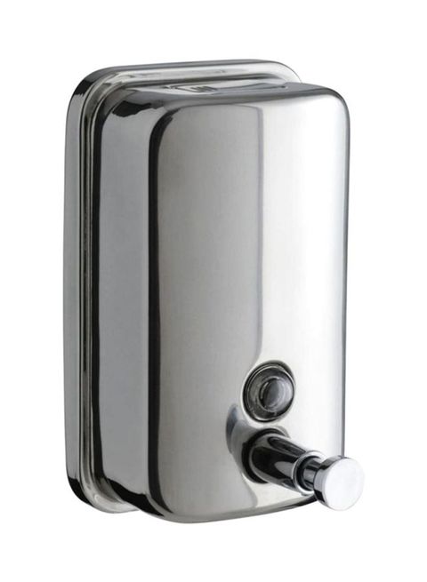 ALMUFARREJ Wall Mounted Liquid Soap Dispenser Silver 800ml