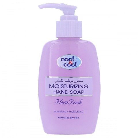 Cool &amp; Cool Moisturizing Hand Soap Flora Fresh Nourishing + Moisturizing 250ml
