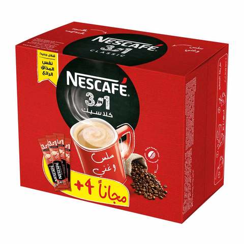 Nescafe 3In1 Classic Instant Coffee 20gX 24 Sticks
