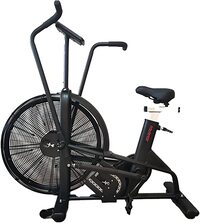 Sparnod Fitness Sab-09 Exercise Cycle And Air Bike With Air Resistance System For Cardio Training And Workout